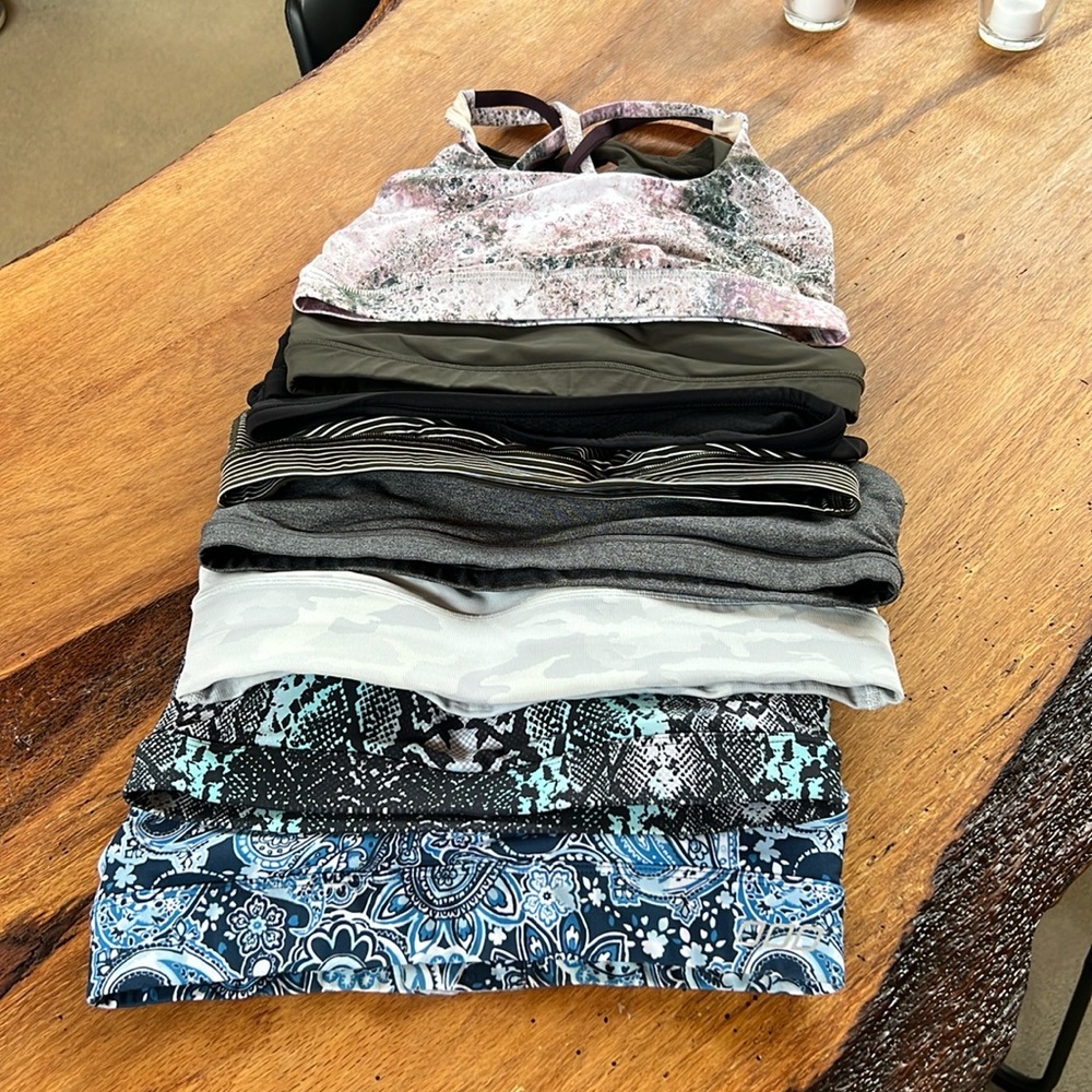 Lululemon bra bundle (with 2 Lorna Jane)